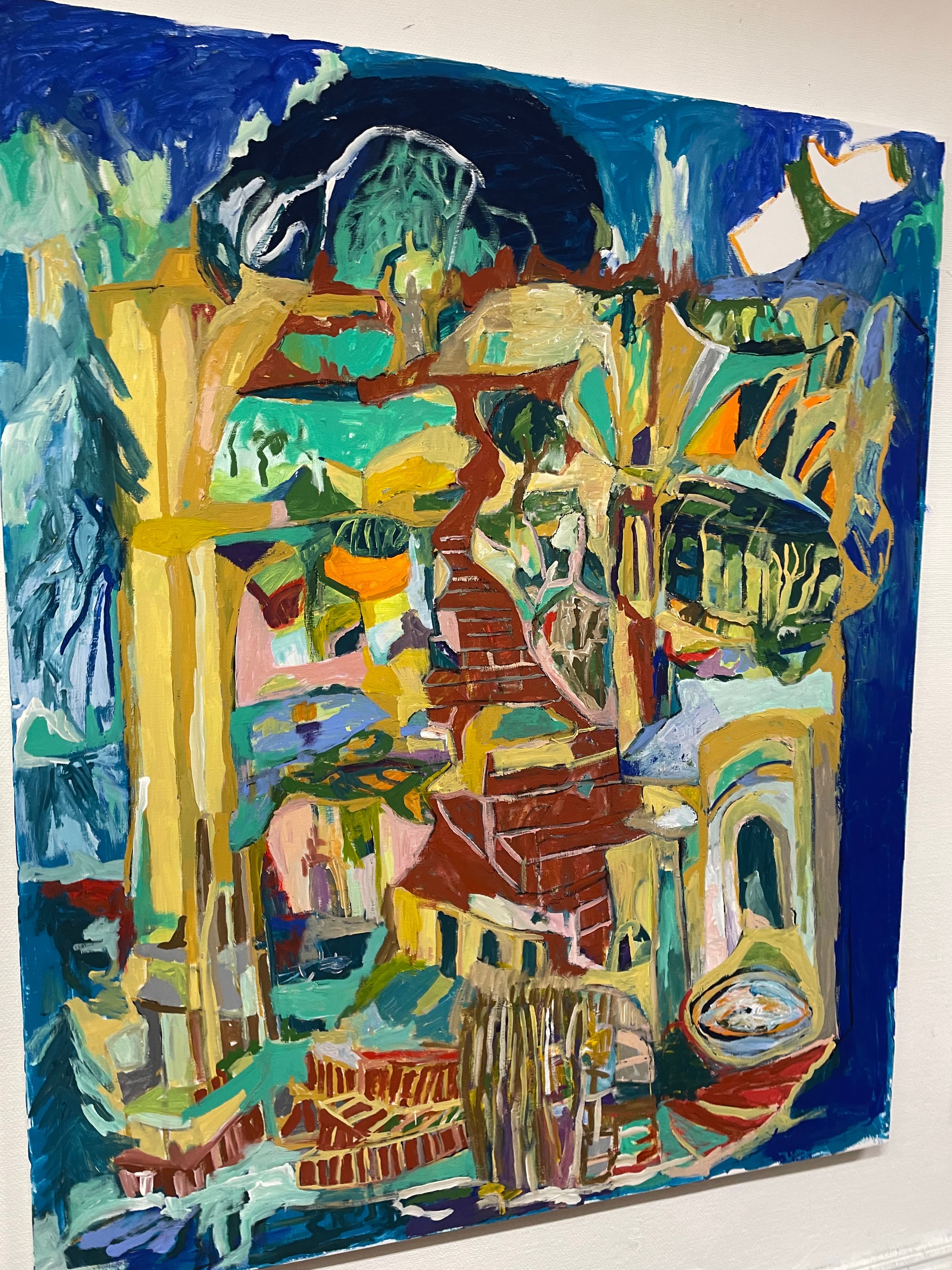 Måleri på duk, 172x140 cm